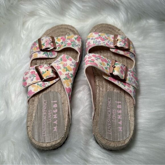 NWOT LoveShackFancy x Manebi Nordic Sandals - Picture 4 of 8